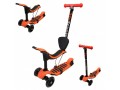 Детский самокат Scooter 0332-4S Genius 5 в 1 оранжевый