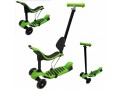 Детский самокат Scooter 0332-4S Genius 5 в 1 зеленый